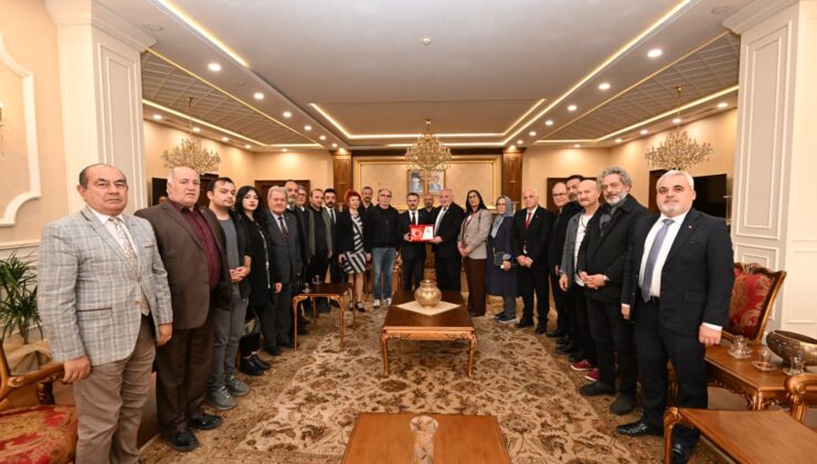 Kocaeli Milli Kuruluşlar Birliği’nden, Vali Aktaş’a Ziyaret
