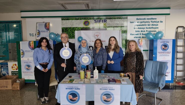 Kocaeli Valiliği Yerleşkesinde Dünya Diyabet Günü Etkinliği