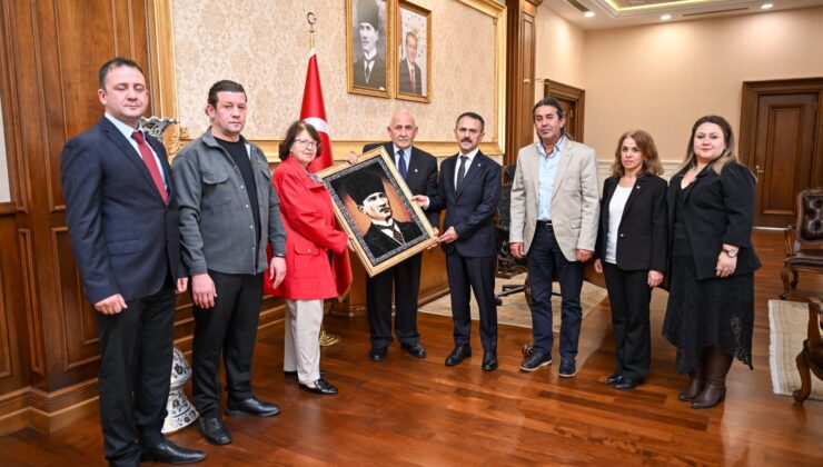 Atatürkçü Düşünce Derneği Kocaeli ve İzmit Şubelerinden, Vali Aktaş’a ziyaret