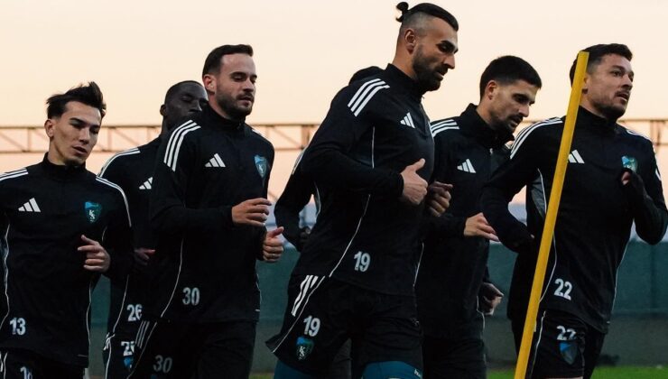Göztepe maçının hazırlıklarına başlıyor
