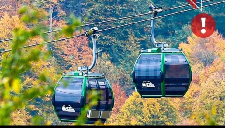 Kartepe Teleferik bakıma giriyor