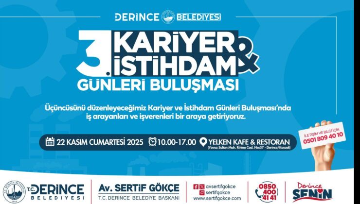 Derince´de Kariyer ve İstihdam Günleri Buluşması