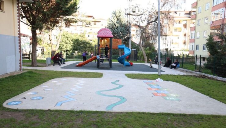 Derince’de Parklar Yenileniyor, Güzelleşiyor