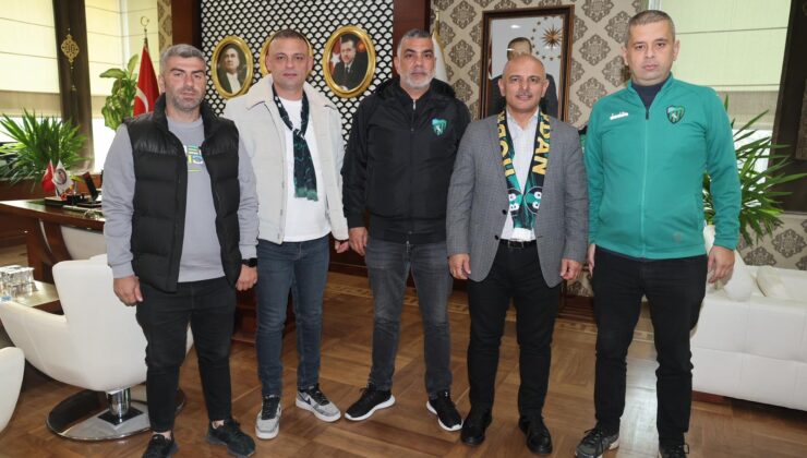 HODRİMEYDAN BAŞKAN ŞENER SÖĞÜT’E ANLAMLI ZİYARET