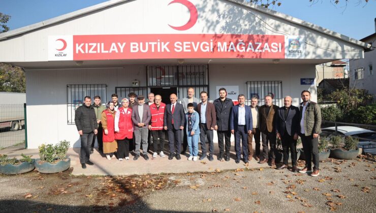 ŞENER SÖĞÜT’TEN TÜRK KIZILAY KÖRFEZ ŞUBESİ’NE TAM NOT