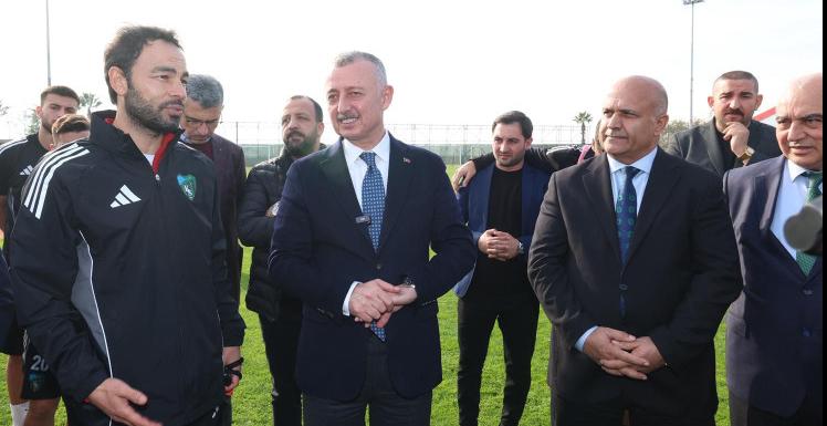 Kocaelispor’a moral veren ziyaret