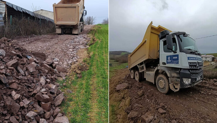 Tahtalı Mahallesi’ne Stabilize Yol Çalışması