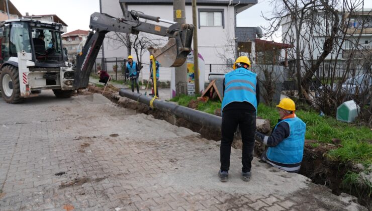 İSU’DAN DERİNCE’YE ALTYAPI YATIRIMI