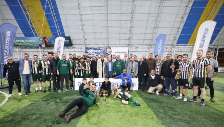 Derince’de Birimler Arası Futbol Turnuvası’nın Şampiyonu DERTAŞ Oldu