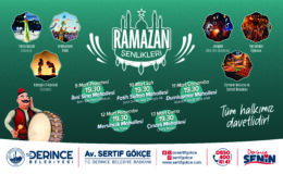 Derince’de İftar Sonrası Ramazan Şenlikleri Başlıyor