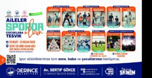 derince8217de spor soleni basliyor