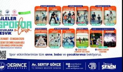 Derince’de Spor Şöleni Başlıyor