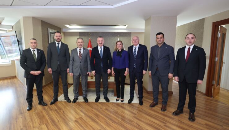 İYİ Partiden Büyükşehir’e ziyaret
