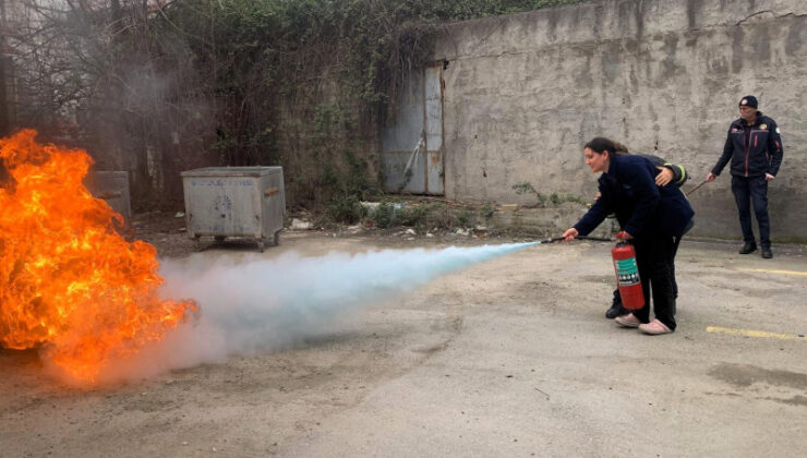 KOBİTEM’in yangın eğitimi ile hastaneler güvende