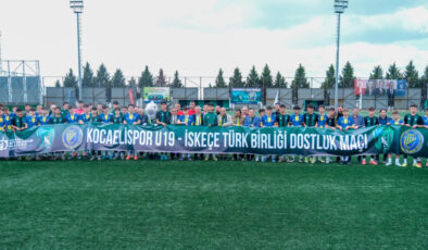 Kocaeli ve İskeçe, futbolun birleştirici gücüyle buluştu