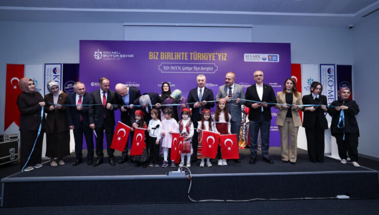 Gebze’de KO-MEK’ten yıl sonu sergi coşkusu