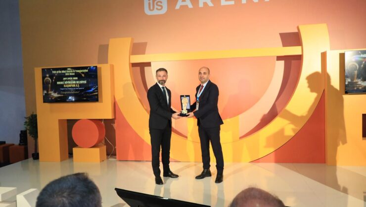 “Dijital İkiz Projesi” UlaşımPark’a ödül getirdi