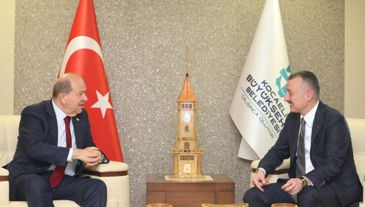 Ersin Tatar, Başkan Büyükakın’a konuk oldu