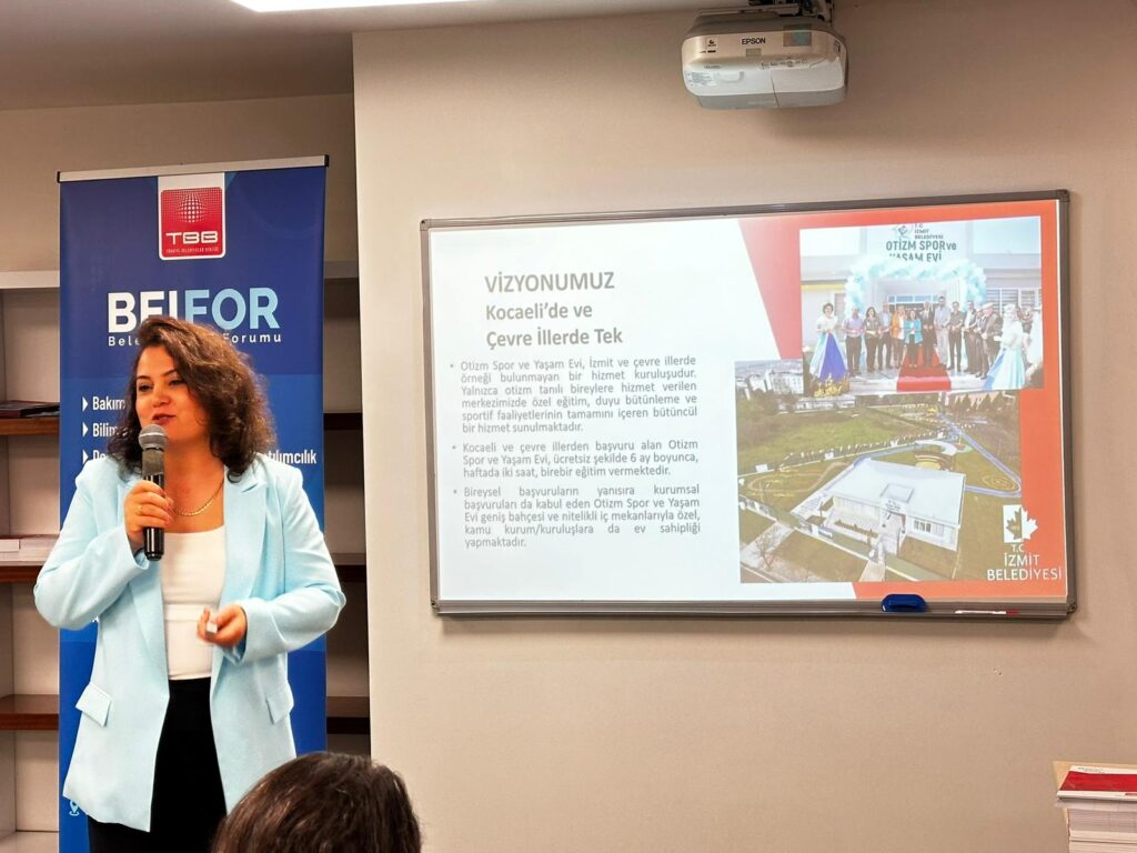 İzmit Belediyesinin projeleri Türkiye’ye ilham oldu 4 Sosyal Hizmetler Muduru Yasemin Gozkonan Kahveci