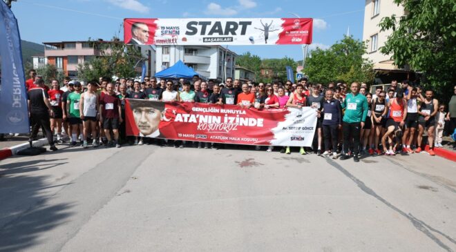 Atatürk Halk Koşusu 19 Mayıs’ta Derince’yi Buluşturdu