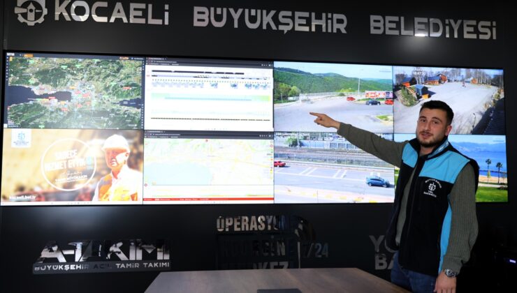 Büyükşehir’in stratejik üssü kenti 7/24 takip ediyor