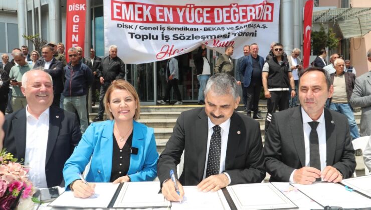 İzmit’te emek kazandı: Toplu İş Sözleşmesi tamamlandı