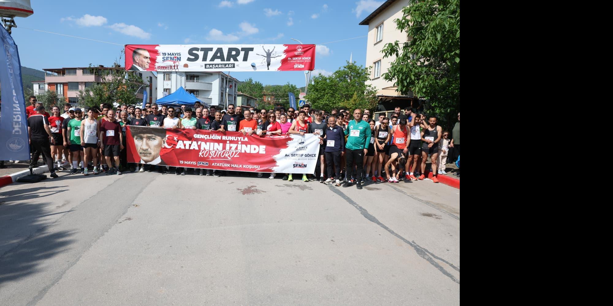 Atatürk Halk Koşusu 19 Mayıs’ta Derince’yi Buluşturdu