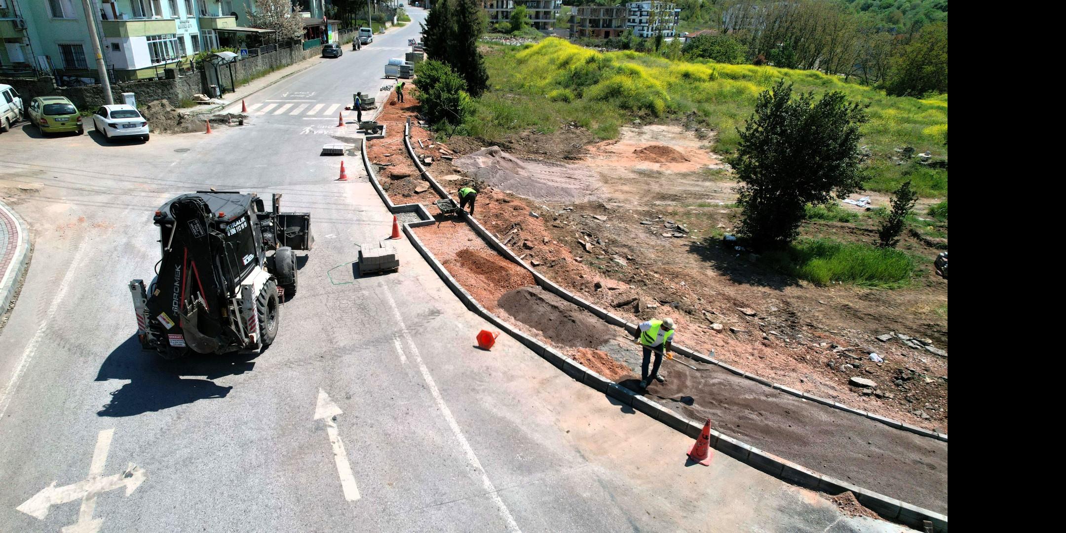 Başiskele’de trafik akışına yeni dokunuşlar
