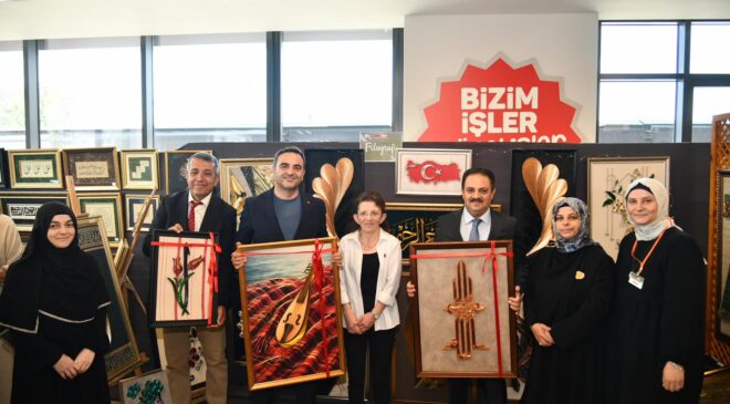 BAŞ-MEK’te Emek ve Üretim Sergilendi
