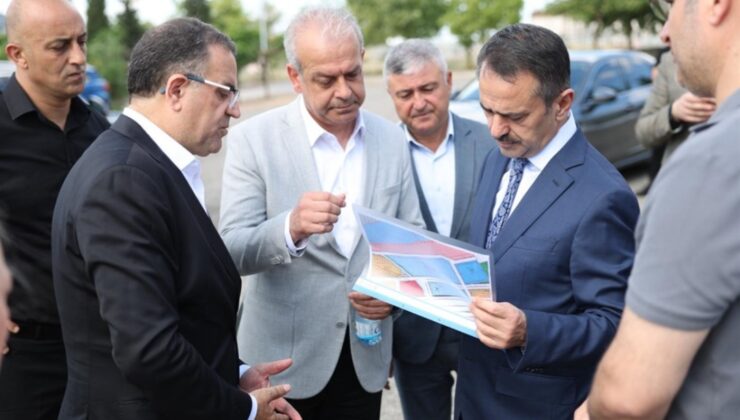 Vali Aktaş, Derince’de İncelemelerde Bulundu