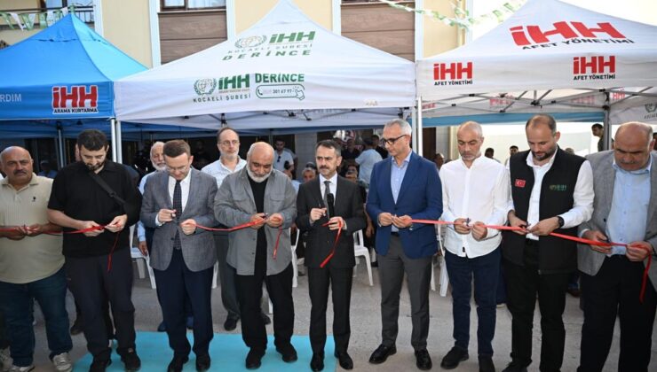 İHH Kocaeli Şubesinin Derince İlçesi Yeni Hizmet Binası açıldı