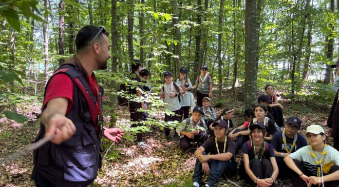 İzciler Servetiye Cephesi’nde Tarihle Buluştu
