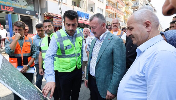 Büyükakın, Gebze’nin kalbindeki yatırımları inceledi