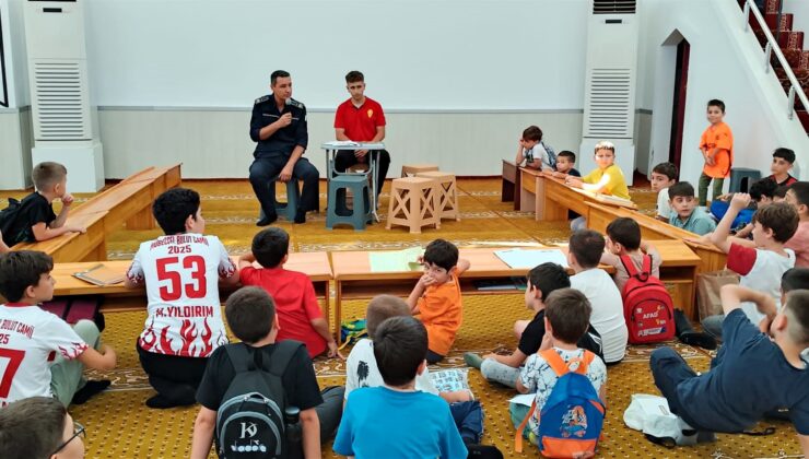 Büyükşehir, çocukları afetlere karşı bilinçlendiriyor