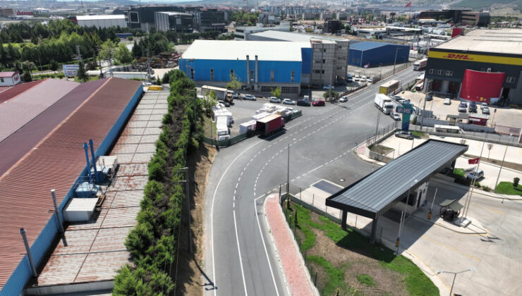 Çayırova hal bölgesinin ulaşım ağı güçlendirildi