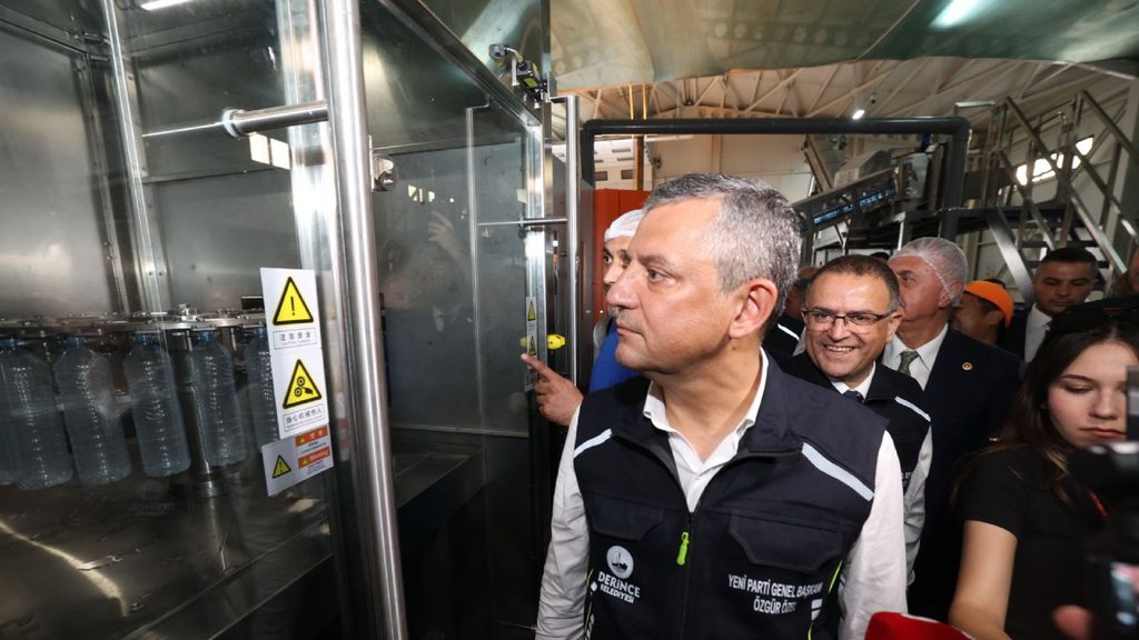 Özgür Özel, Çenesuyu´nun Yeni Yatırımlarını Hizmete Açtı 9 uretim