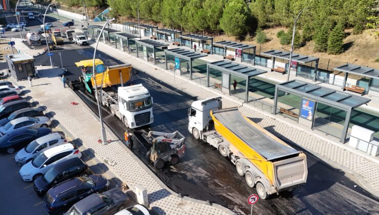 Stadyum Tramvayıyla Birlikte Yollar da Yenileniyor