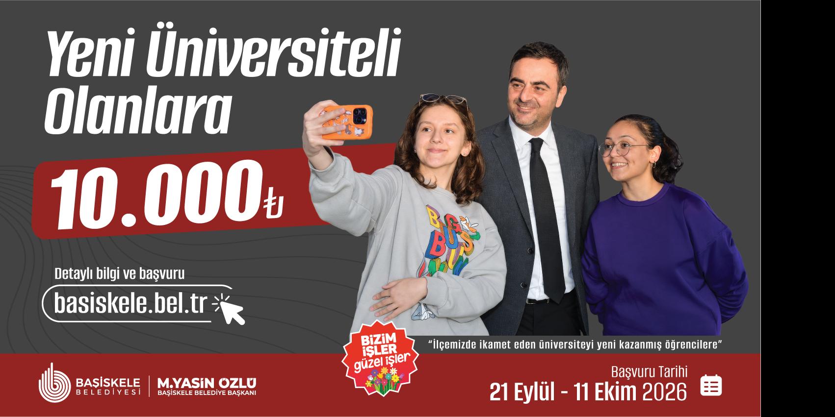 Başiskele’den 10 Bin TL’lik Eğitim Desteği