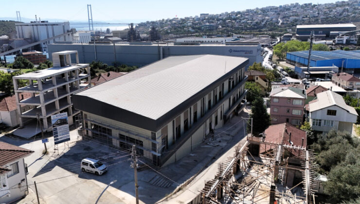 Yeni hizmet binasında son dokunuşlar