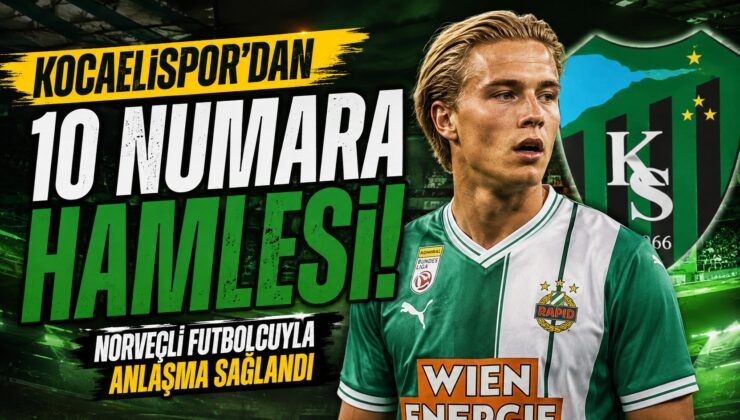 Kocaelispor’da 10 numara transferinde mutlu son yakın