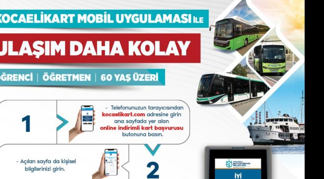 KocaeliKart ile işlemler cebinizde