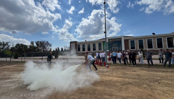 Büyükşehir’den eğitim ve tahliye tatbikatı